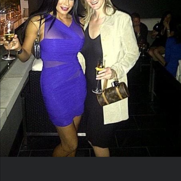 Dark Plum BCBG Maxazria Dress Size XS - Picture 2 of 6